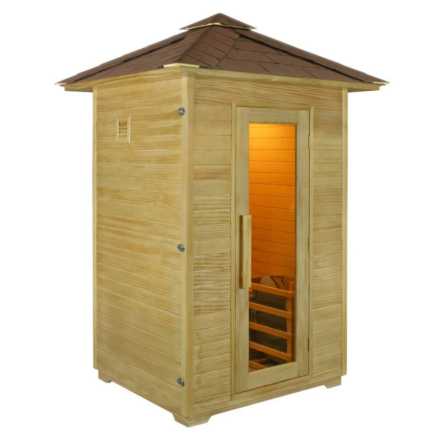 2 Person Outdoor Sauna House