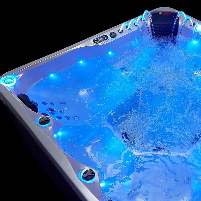 Matterhorn Luxury 5 Person Spa Hot Tub – White