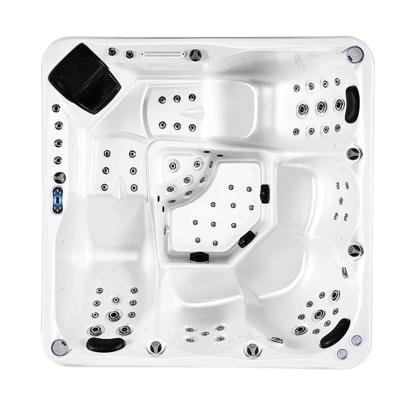 Matterhorn Luxury 5 Person Spa Hot Tub – White