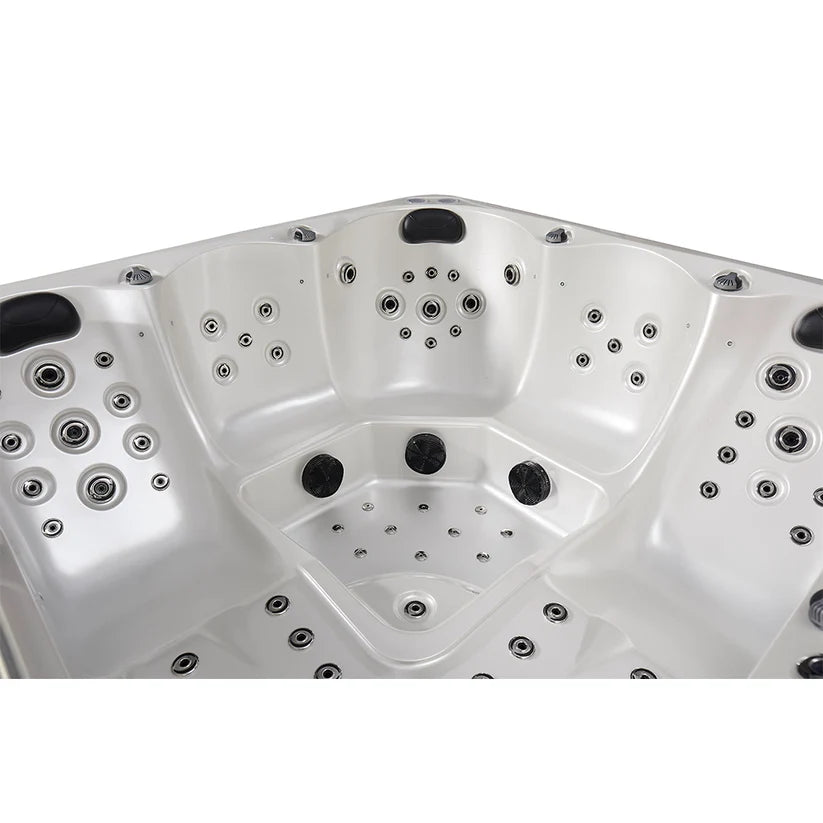 Matterhorn Luxury 5 Person Spa Hot Tub – White