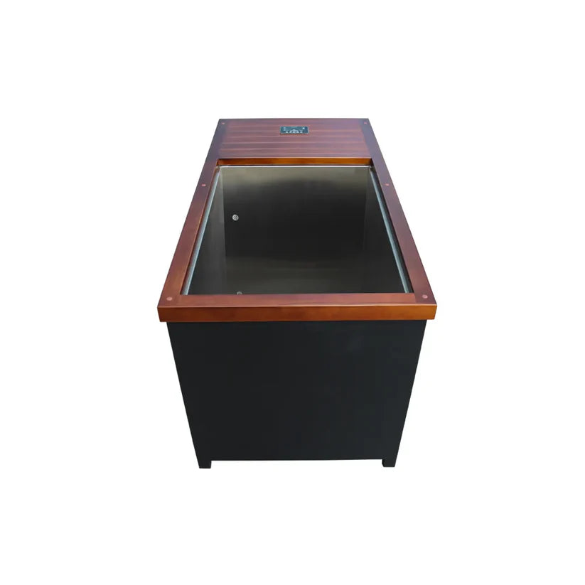 Premium Outdoor Hot & Cold Plunge Tub – Stainless Steel Ice Bath with WiFi Control & UV Sterilizer