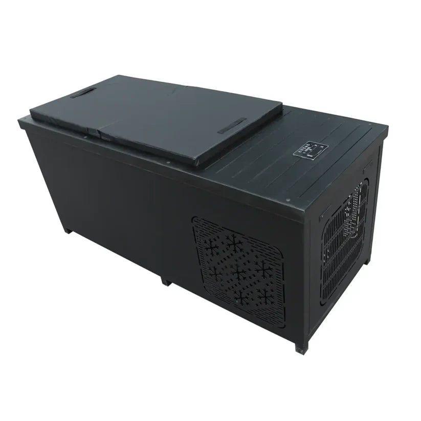 Premium Outdoor Stainless Steel Hot & Cold Plunge Tub – Ice Bath with WiFi Control & UV Sterilization