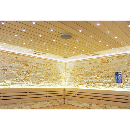 6-8 Person Traditional Corner Indoor Sauna