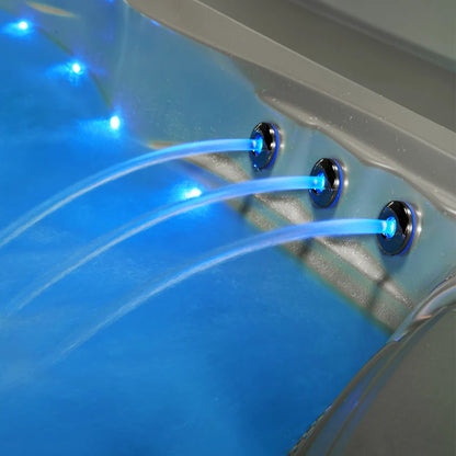 Kilimanjaro Luxury 3 Seater Hot Tub Spa - White