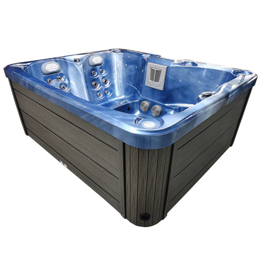 Luxury 3-4-Person Hot Tub with Ocean Wave