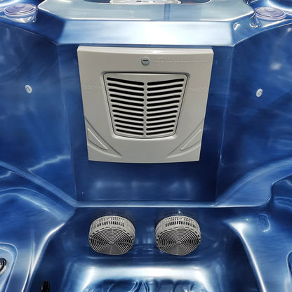 Luxury 3-4-Person Hot Tub with Ocean Wave