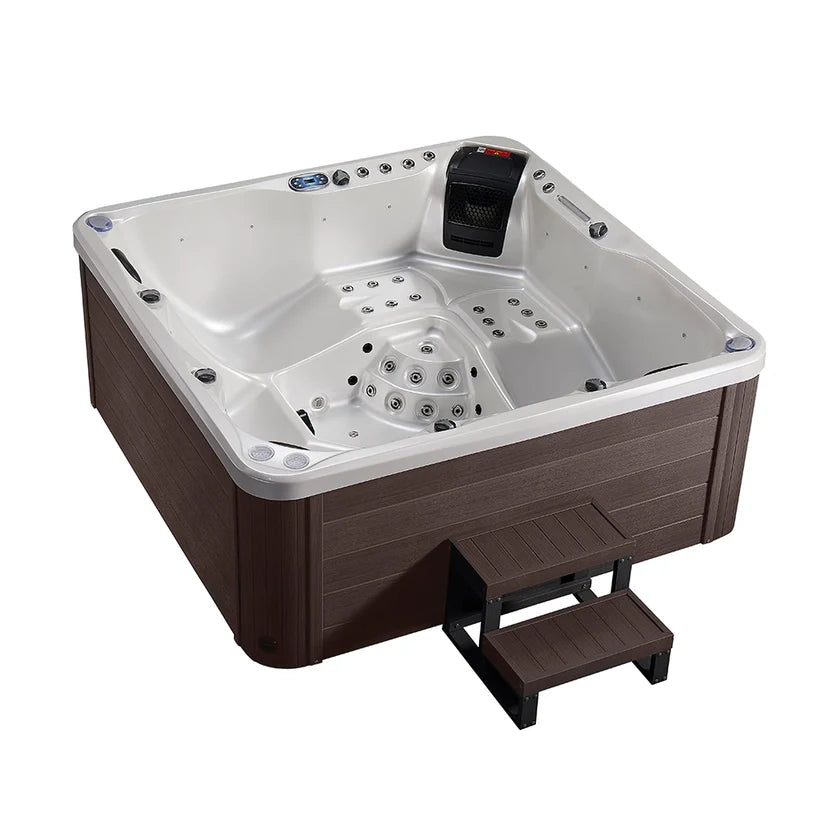 Matterhorn Luxury 5 Person Spa Hot Tub – White