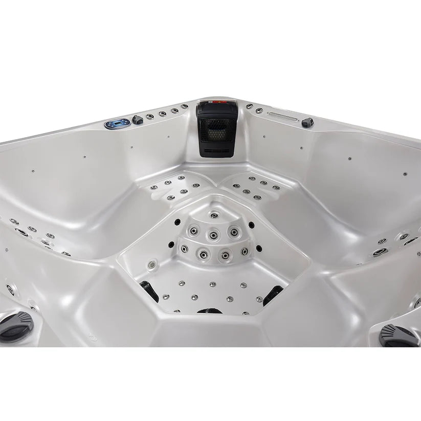 Matterhorn Luxury 5 Person Spa Hot Tub – White