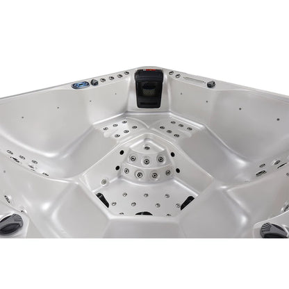 Matterhorn Luxury 5 Person Spa Hot Tub – White