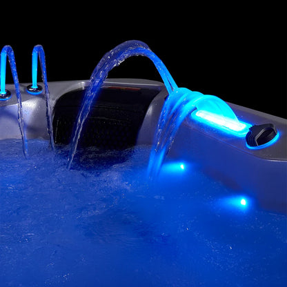 Matterhorn Luxury 5 Person Spa Hot Tub – White
