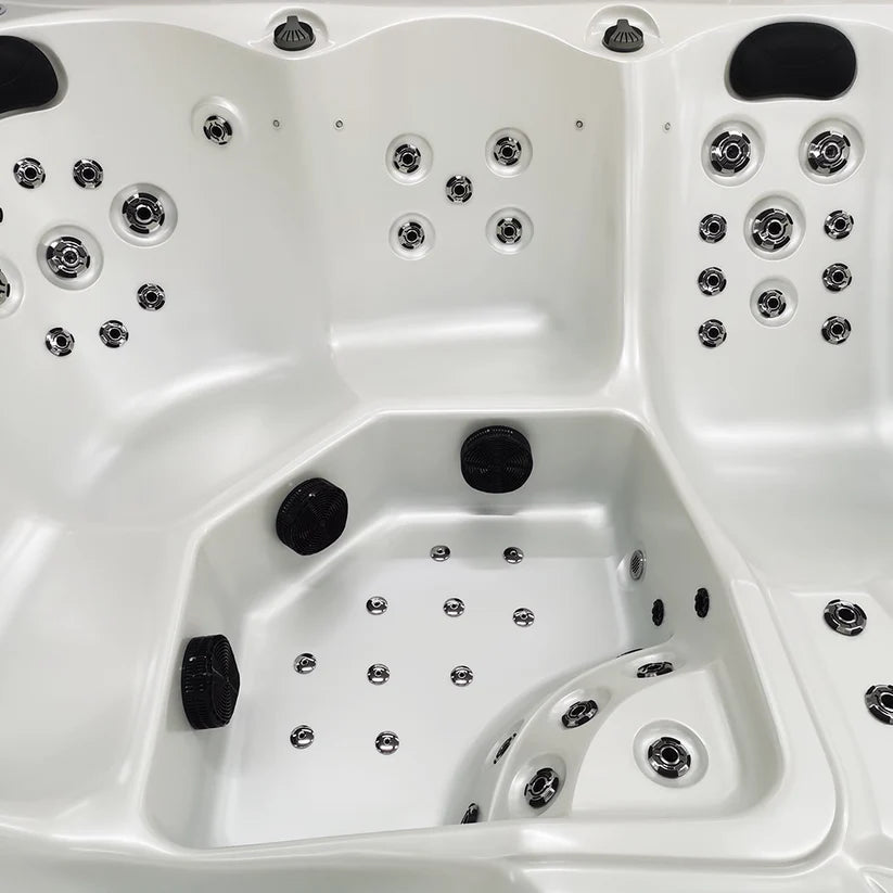 Matterhorn Luxury 5 Person Spa Hot Tub – White