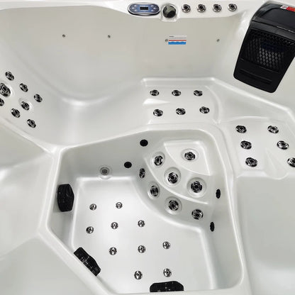Matterhorn Luxury 5 Person Spa Hot Tub – White