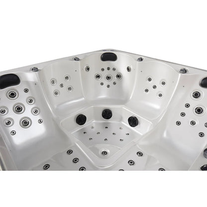 Matterhorn Luxury 5 Person Spa Hot Tub – White