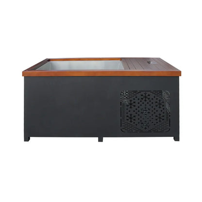 Premium Outdoor Hot & Cold Plunge Tub – Stainless Steel Ice Bath with WiFi Control & UV Sterilizer