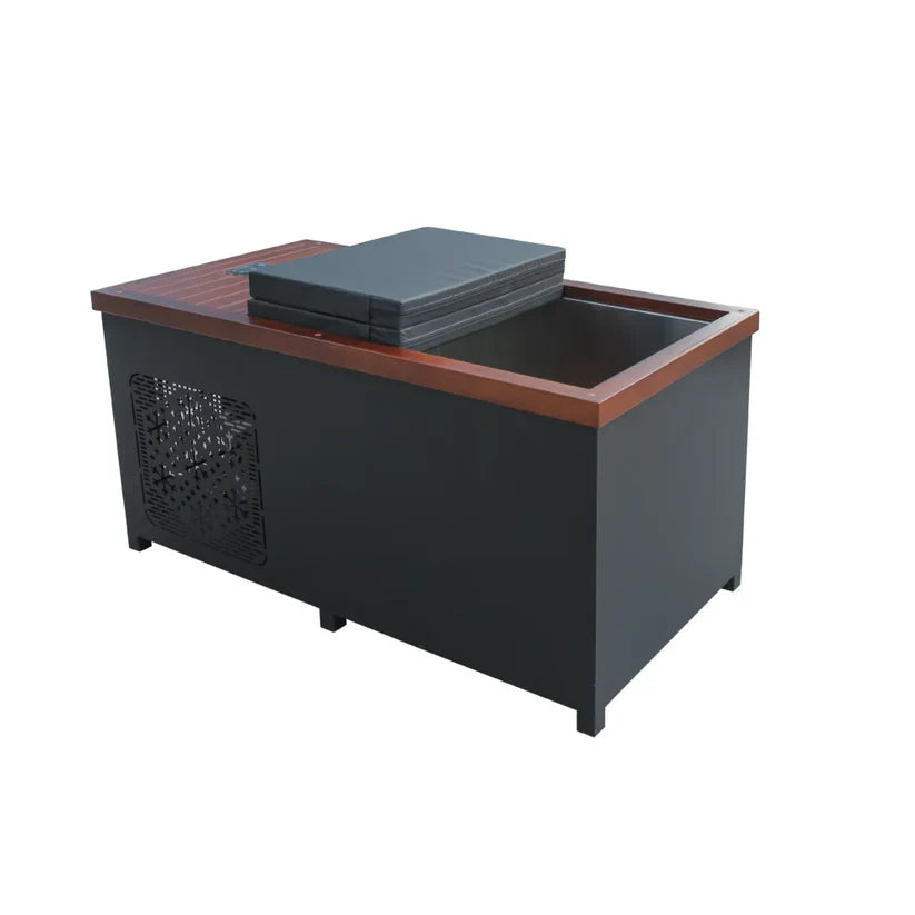 Premium Outdoor Hot & Cold Plunge Tub – Stainless Steel Ice Bath with WiFi Control & UV Sterilizer